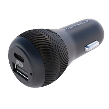 Powerology 32W Ultra Quick Car Charger with USB C to Lightning Cable — 1