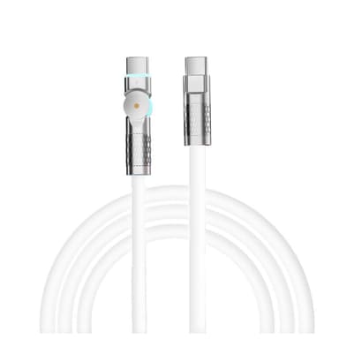 Porodo Single Head Rotating Cable PD100W, Type-C to Type-C 100W — 1