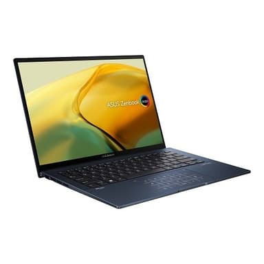 Asus Zenbook 13 UX3402ZA-OLED1P7W Intel Core i7 1260P 2.10Ghz 16GB RAM 1TB SSD, Intel Iris X Graphics, 14.0" OLED 2.8K ( 2880x1800 ), Wireless, Bluetooth, Camera, Windows 11 Home, English Arabic KeyboardBlue Color — 1