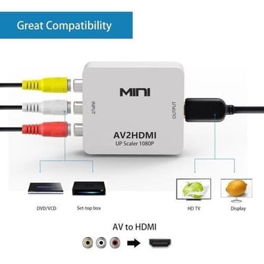 AV to HDMI Converter Analog Digital — 1