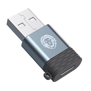 Green Type C To USB Connector Adapter Super Fasting Charging & Data Transfer — 1
