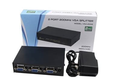 VGA Splitter 2 PORT 200 MHz VGA 2002 — 1