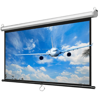 iView M100 Manual Wall Projector Screen 200 x 153 cms (100” Diagonal) — 1
