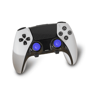 Porodo Gaming PS5 Edge Controller 6in1 Thumb Stick Caps + Back Buttons combo Blue PDX614-BU — 1