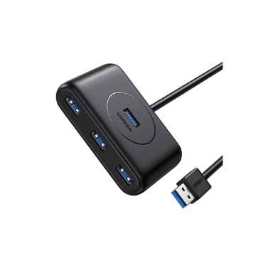 UGREEN USB 3.0 Hub with 1M Cable 4 Port USB Splitter Support 5Gbps Data Transfer — 1