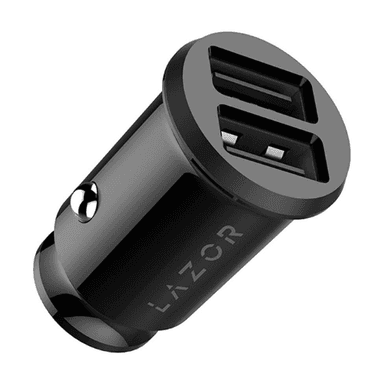 Lazor Voyager P CC13 Compact Car Charger, 1m Charging Cable USB-A TO Lightning — 1