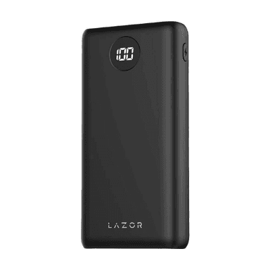 Lazor Vogue PB55 20000mAh Power Bank, LED Power Level Display, 2.4A Fast Charging — 1