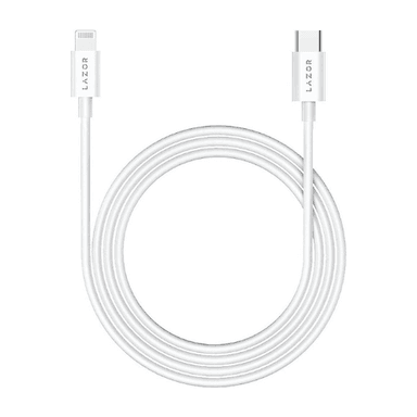 Lazor Bolt CT76 Type-C to Type-C Cable, 60W PD Fast Charging Cable, 1m Length — 1