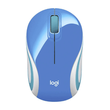 Logitech M187 Mini Wireless Mouse Blue — 1