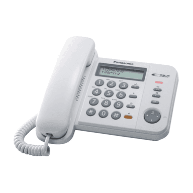 Panasonic KX-TS580 Corded Landline Telephone - White — 1