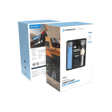 Powerology PPO47 8800 MAH Jump Start Air Compressor — 1