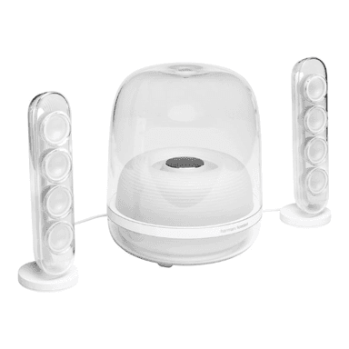 Harman Kardon SoundSticks 4 Bluetooth Wireless 2.1 Speaker System, 8* 1.4" Full Range Drivers, Bluetooth 4.2 — 1