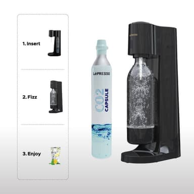 Lepresso Sparkling Water Instant Carbonation Machine With CO2 Capsule — 1