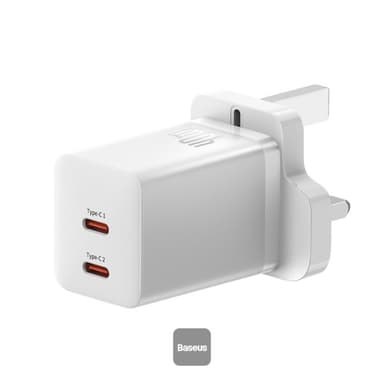 Baseus GAN 5 40W Dual Output Fast Charger — 1