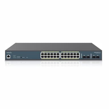 Engenius 24 Port GigabitI POE L2 Switch Wireless Management with 4 SFP Slot — 1