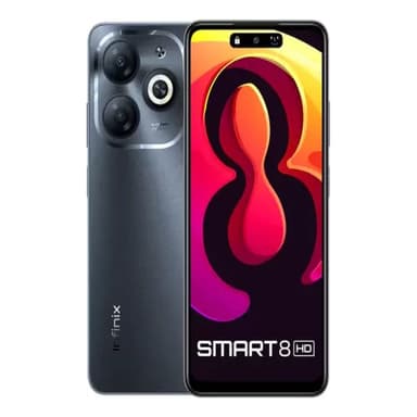 Infinix Smart 8 128GB Timber Black 4G Smartphone — 1