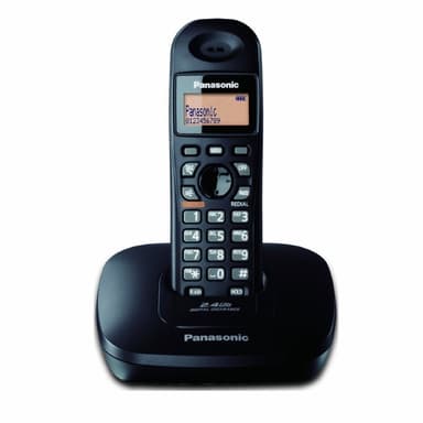 Panasonic KX-TG3611BX Black Cordless Telephone — 1