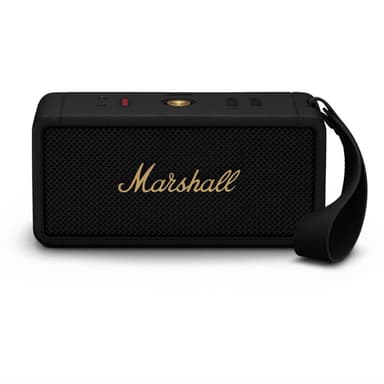 Marshall Middleton Bluetooth Speaker MIDDLETON-Black & Brass — 1