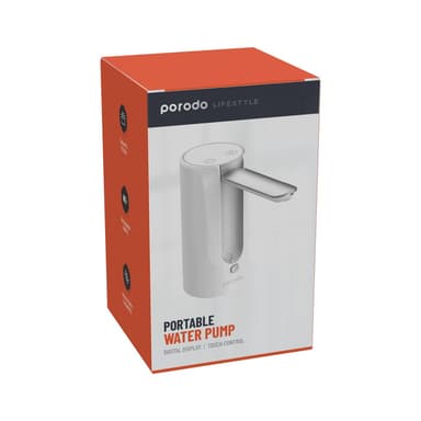 Porodo Lifestyle Portable Water Pump Digital Display And Touch Control — 1
