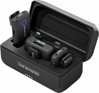 Saramonic Blink 500 B2+ Micro 2-Person Digital Wireless Microphone System for Cameras Smartphones & Computers — 1