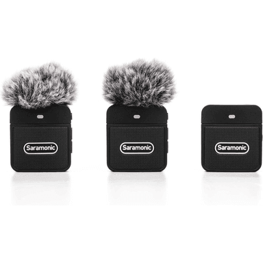 Saramonic Blink 100 B2 Ultra-Portable 2-Person Clip-On Wireless Microphone System for Cameras & Mobile Devices — 1