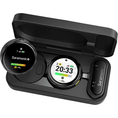 Saramonic Blink Me U2 2-Person Clip-On Wireless Micro phone System with Touchscreens & Recording — 1