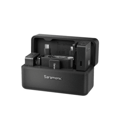 Saramonic Ultra Black Ultimate 2-Channel Wireless Micro phone System with Timecode — 1