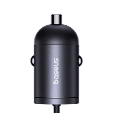 Baseus Tiny Star Mini Car Charger USB & Type C 30W Car Charger — 1
