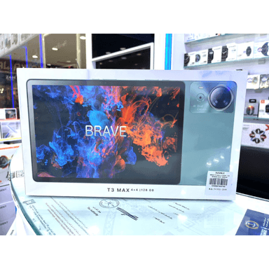 Brave T3 Max 128GB, 4GB +4GB 10.1inch 4G LTE Dark Grey — 1