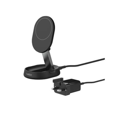 BoostCharge Pro Convertible Magnetic Wireless Charging Stand with Qi2 15W - 20W USB-C Power Supply included — 1