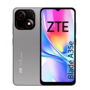 ZTE Blade A35e Smartphone, 64GB Storage, 2+4GB RAM, 4G - Grey — 1