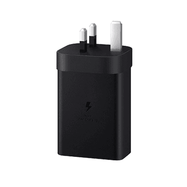 SAMSUNG 65W PD ADPATER USB-C x 2, USB PORT WITH CABLE — 1
