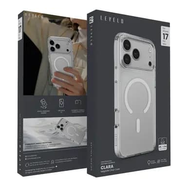 Levelo Clara 17 Pro Max MagSafe Clear Case — 1