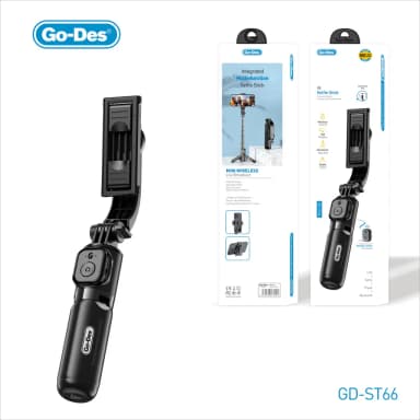 GO DES Selfie Stick Mini Wireless Live Broadcast GD-ST85 – Compact, Wireless & Perfect for Content Creators — 1