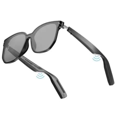 Porodo Lifestyle Dynamiq Smart Sunglasses Grey UV400 Lenses PDLFSTK08 | Bluetooth Audio Glasses — 1