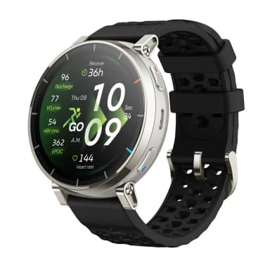 Amazfit Active 3 Premium Smart Watch Apex Silver A2559 – Premium GPS Fitness Smartwatch — 1