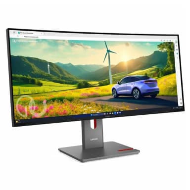 LENOVO ThinkVision P34WD-40 34 inch Monitor WQHD CURVED HDMI+DP+RJ45- (3 Years Warranty) — 1