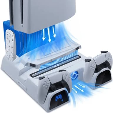 PS5 Multifunctional Cooling Stand P-5 with Dual Controller Charging Station — 1