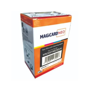 Magicard (MN300YMCKO/4) Neo Dye Film & Cleaning Spool — 1