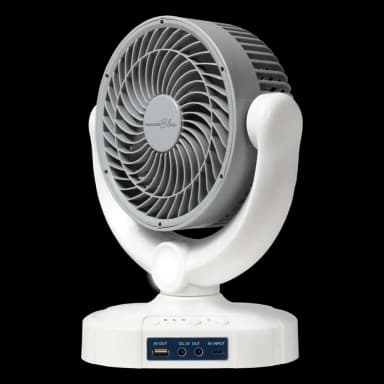 Porodo Blue Cooling and Lighting Fan with Power Bank Function — 1