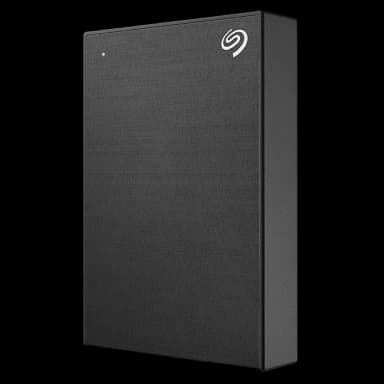Seagate One Touch with Password 4TB External Portable Hard Drive, USB 3.0, AES-256 Encryption, Black — 1