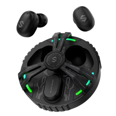 Black Shark Rokas 5 Gaming Earbuds, Ultra-Low Latency, 2.4GHz + Bluetooth 5.4 Dual Mode, 30H Battery Life — 1