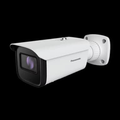 Panasonic 5MP Project Series Fixed Bullet Network Camera, Outdoor IP Security Camera with High-Resolution 5 Megapixel Video, Fixed Lens and Network Connectivity — 1