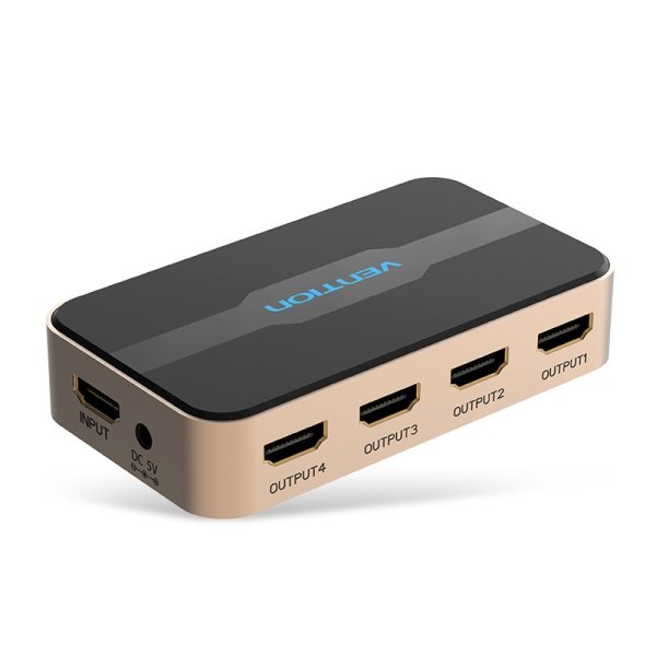 Vention HDMI Splitter 1 in 4 Out HDMI Splitter — image 1