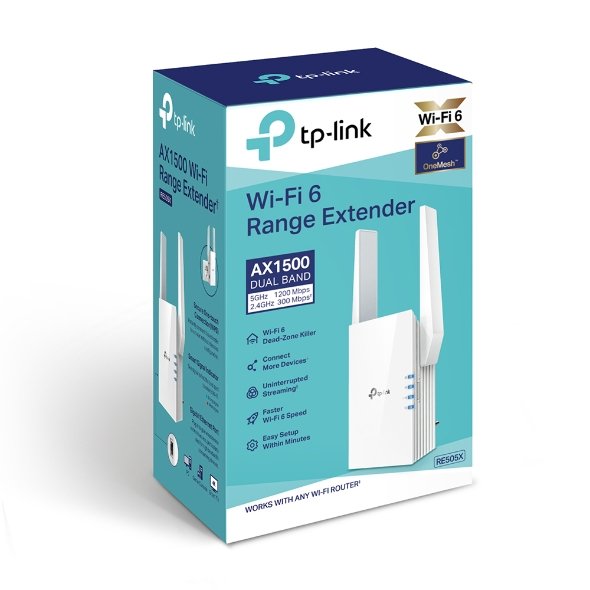 Tp Link RE505X AX1500 Wi-Fi 6 Range Extender — image 2