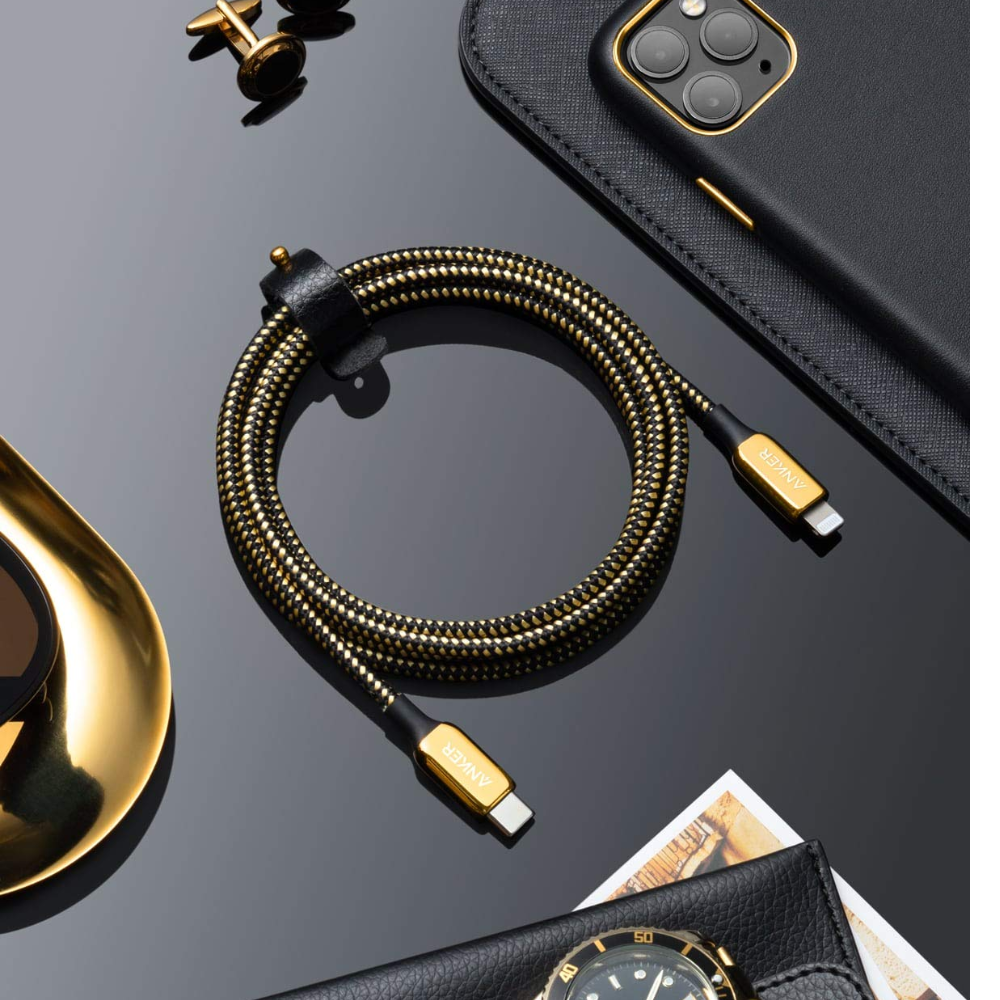 Anker Power Line III 24K Gold Plated USB C to Lightning Cable — image 3