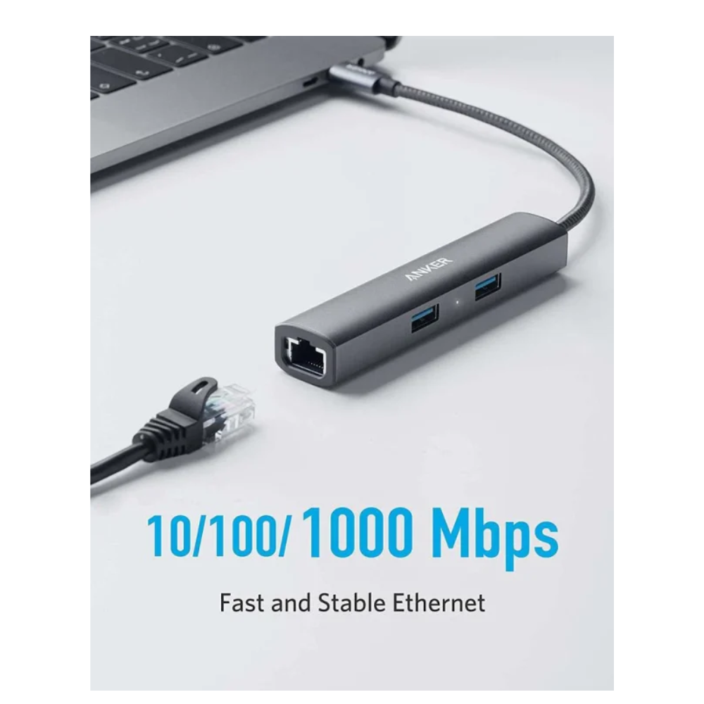 Anker Power Expand+ 5 in 1 USB C Ethernet Hub A8338HA1 — image 4