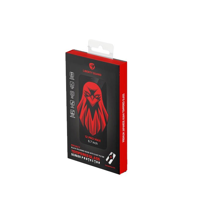 Liberty Guard 12 PRO MAX 6.7 " Privacy Tempered Glass — image 2