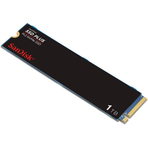 SANDISK SSD PLUS PCIe Gen 3 NVMe SSD, 3200MB/s R — image 1