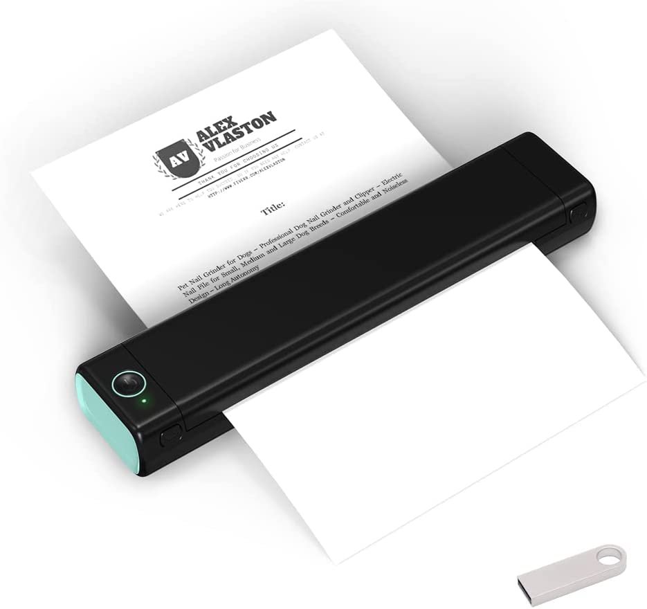 Phomemo M08F A4 Portable Thermal Printer, Supports 8.26"x11.69" A4 Thermal Paper — image 1